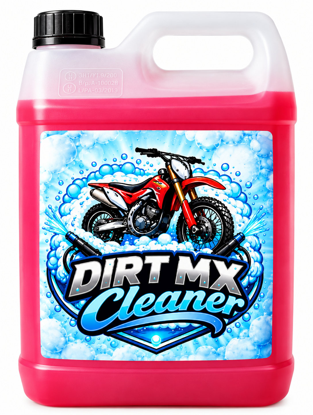 DIRT MX CLEANER-MOTORCROSS-& FIETSREINIGER-PROFESSIONELE & GECONCENTREERDE REINIGER 5L